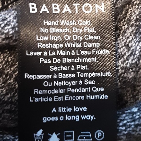 Aritizia Babaton Oversized Grey Cotton Blend Long Sweater Size XXS - Picture 13 of 15